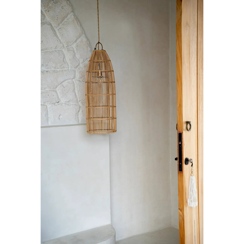 Suspension Rotin Fish Trap - Naturel - M