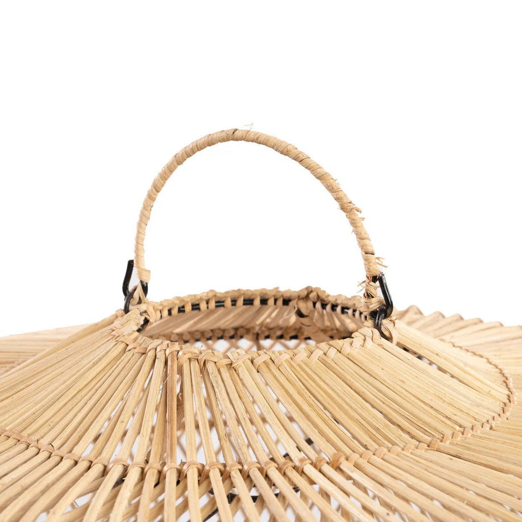 Suspension en rotin Batu Bolong – Naturel – M | Bazar Bizar