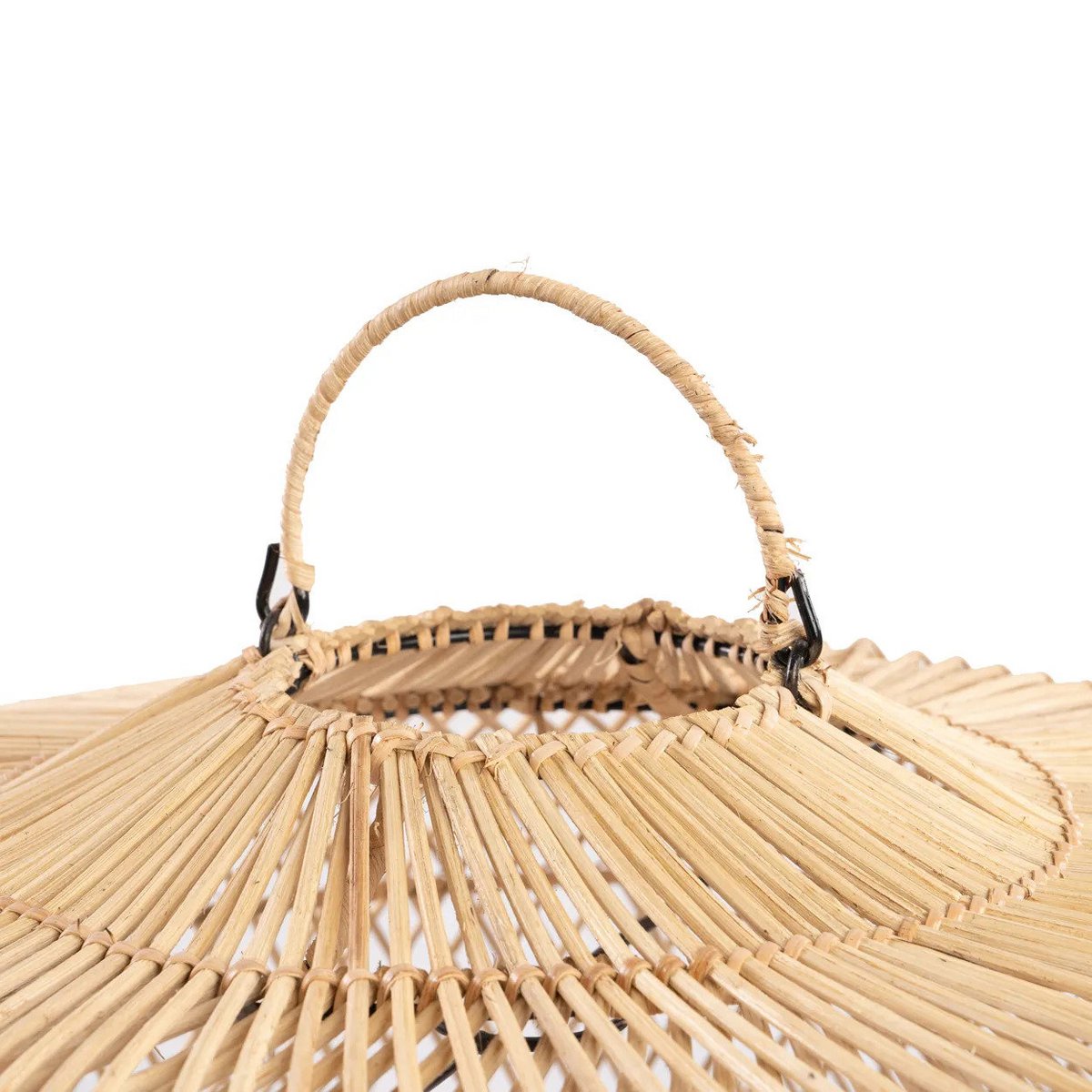 Suspension en rotin Batu Bolong – Naturel – M | Bazar Bizar