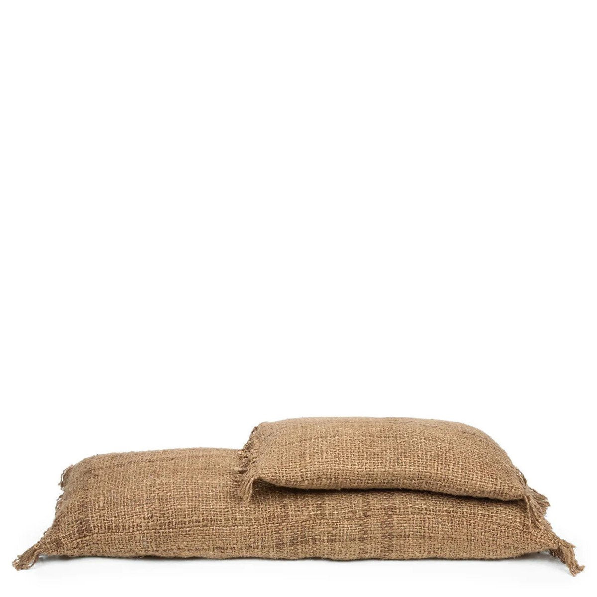 Housse de coussin traversin en coton Oh My Gee – Marron – 35×100cm | Bazar Bizar
