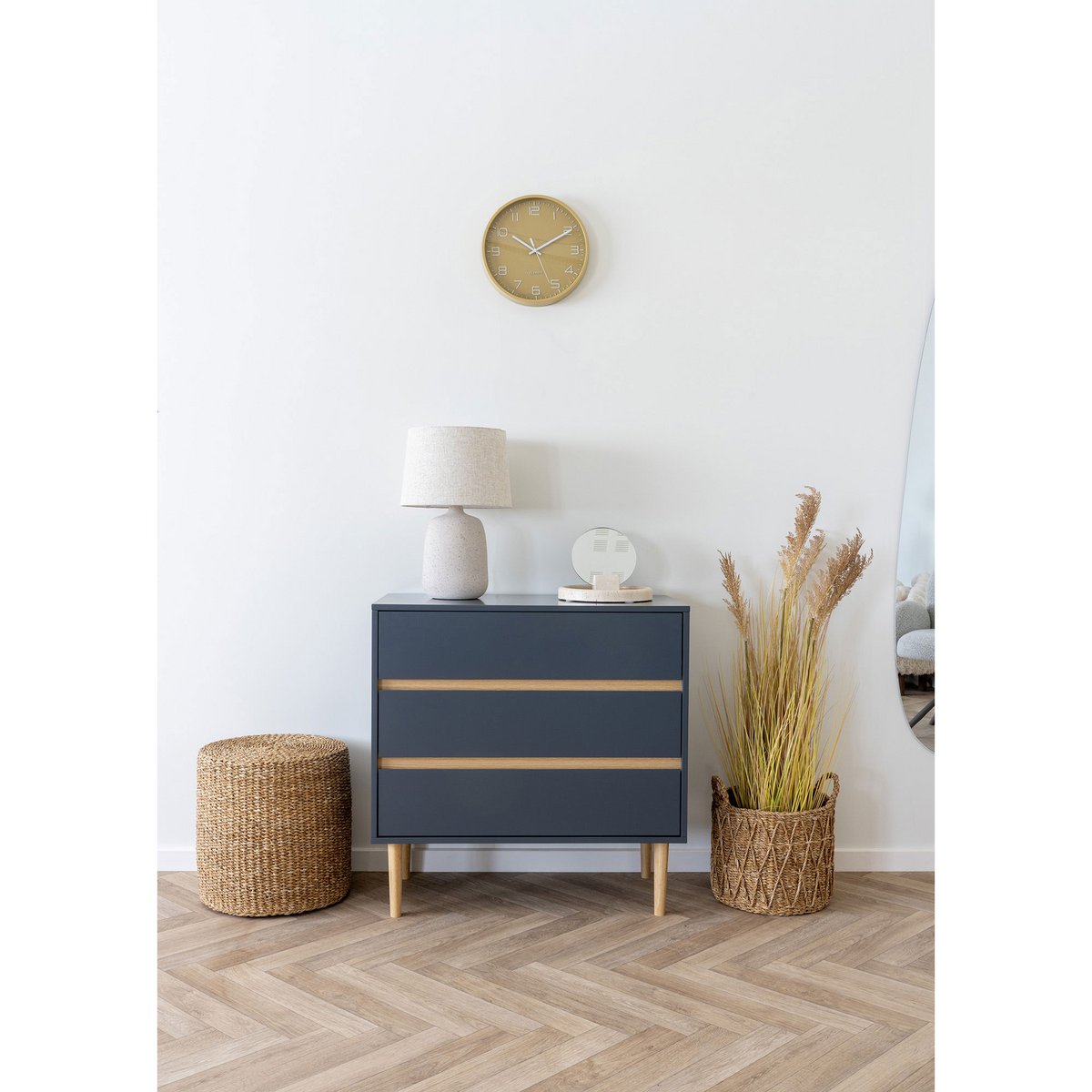 Pouf Rivera – Jonc de mer naturel