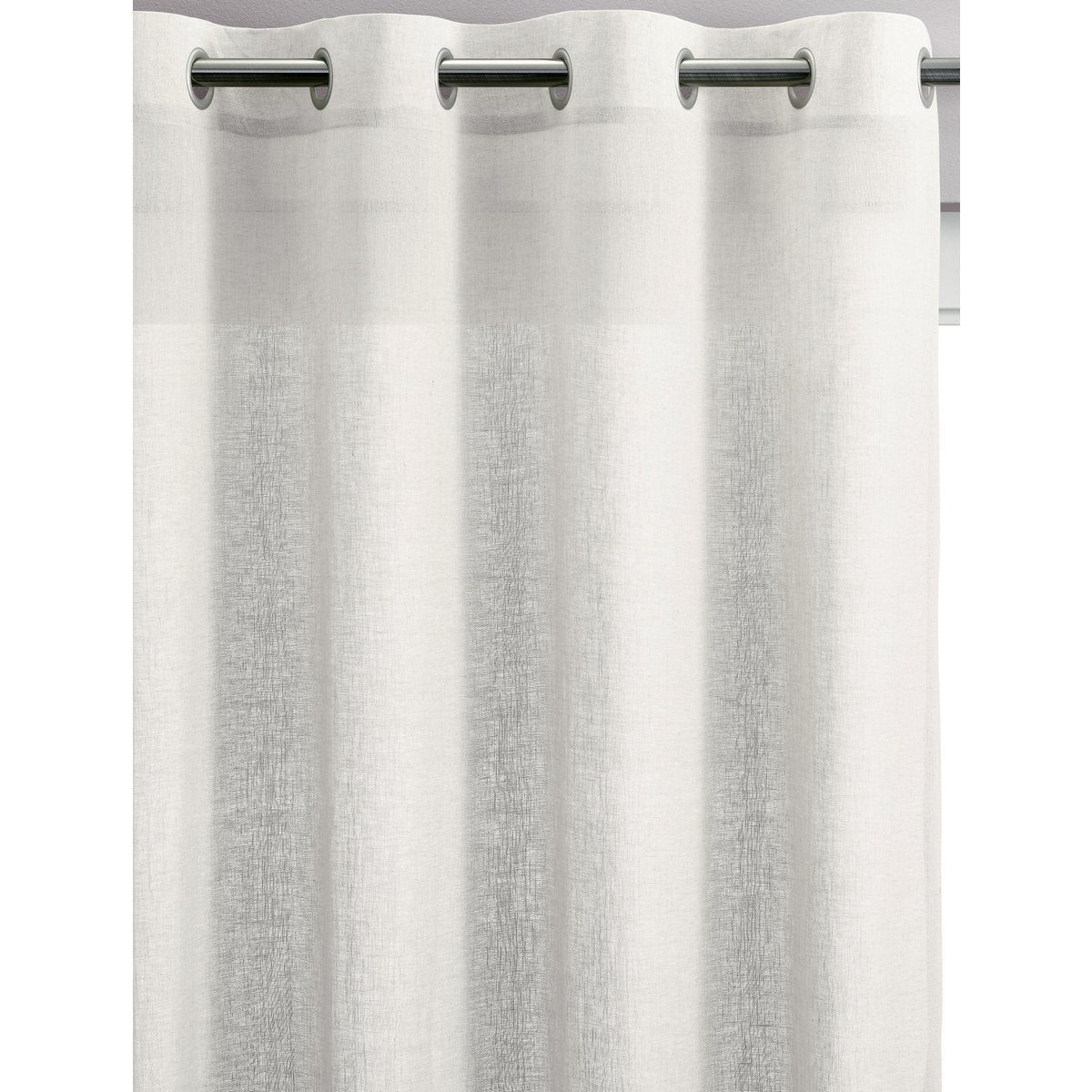 Rideau Voile Zeff Blanc 140 x 280