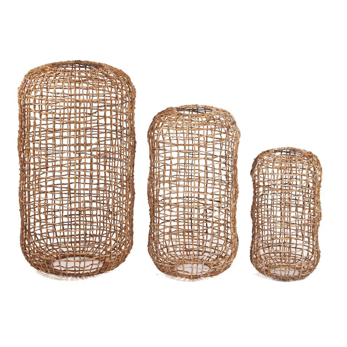 Suspension en feuille de bananier Kuso – Naturel – M | Bazar Bizar