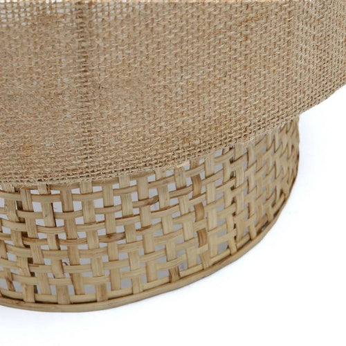 Applique murale en jute et rotin Bolly Jute – Naturel – M | Bazar Bizar