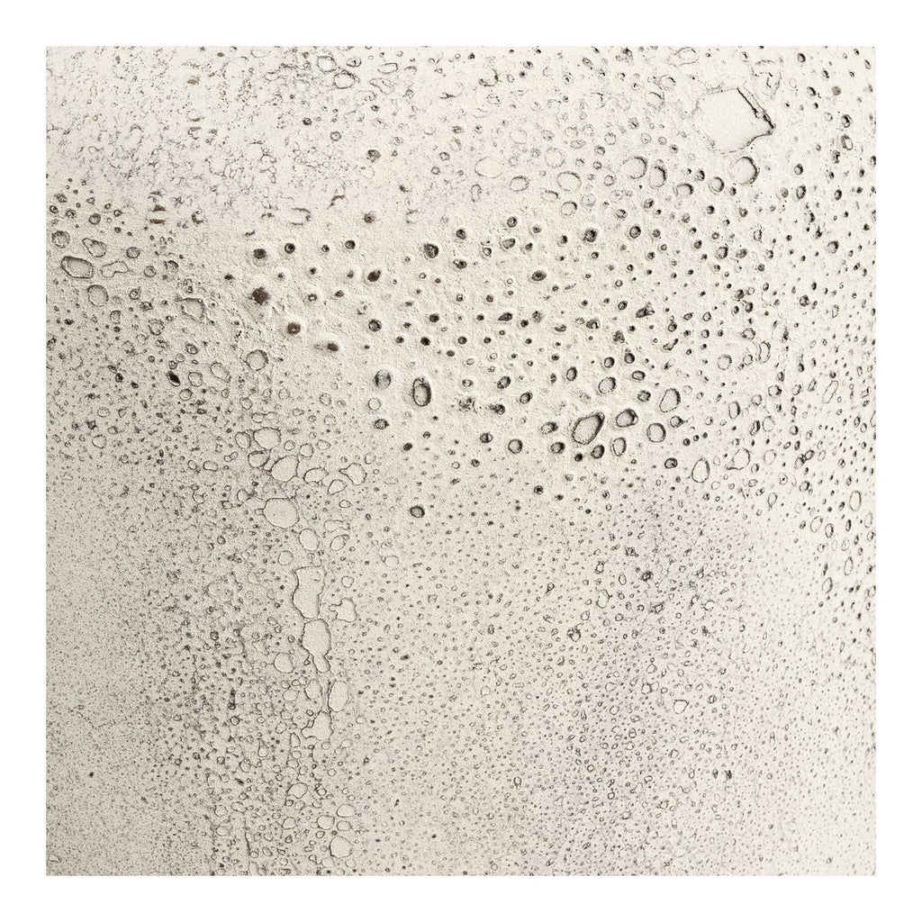 Pot Décoratif Hou - Métal Beige Antique, Ø24x78,5 cm