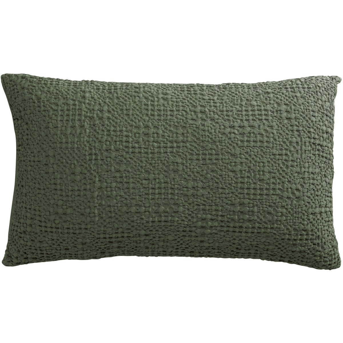 Coussin Stonewashed Tana Olive – 40 x 65 cm