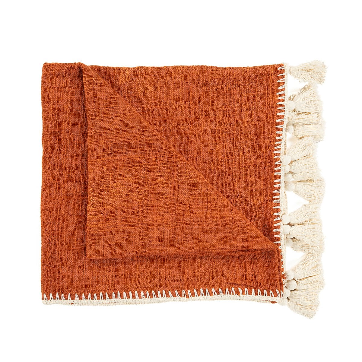 Le Jeté de Lit Stitch - Terre Cuite