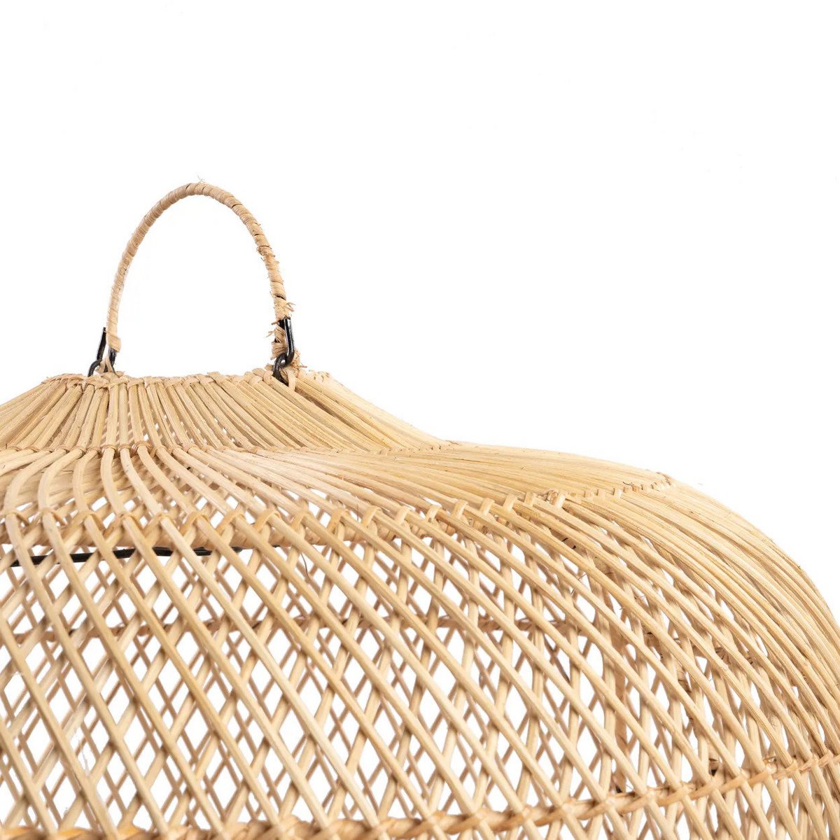 Suspension en rotin Batu Bolong – Naturel – L | Bazar Bizar