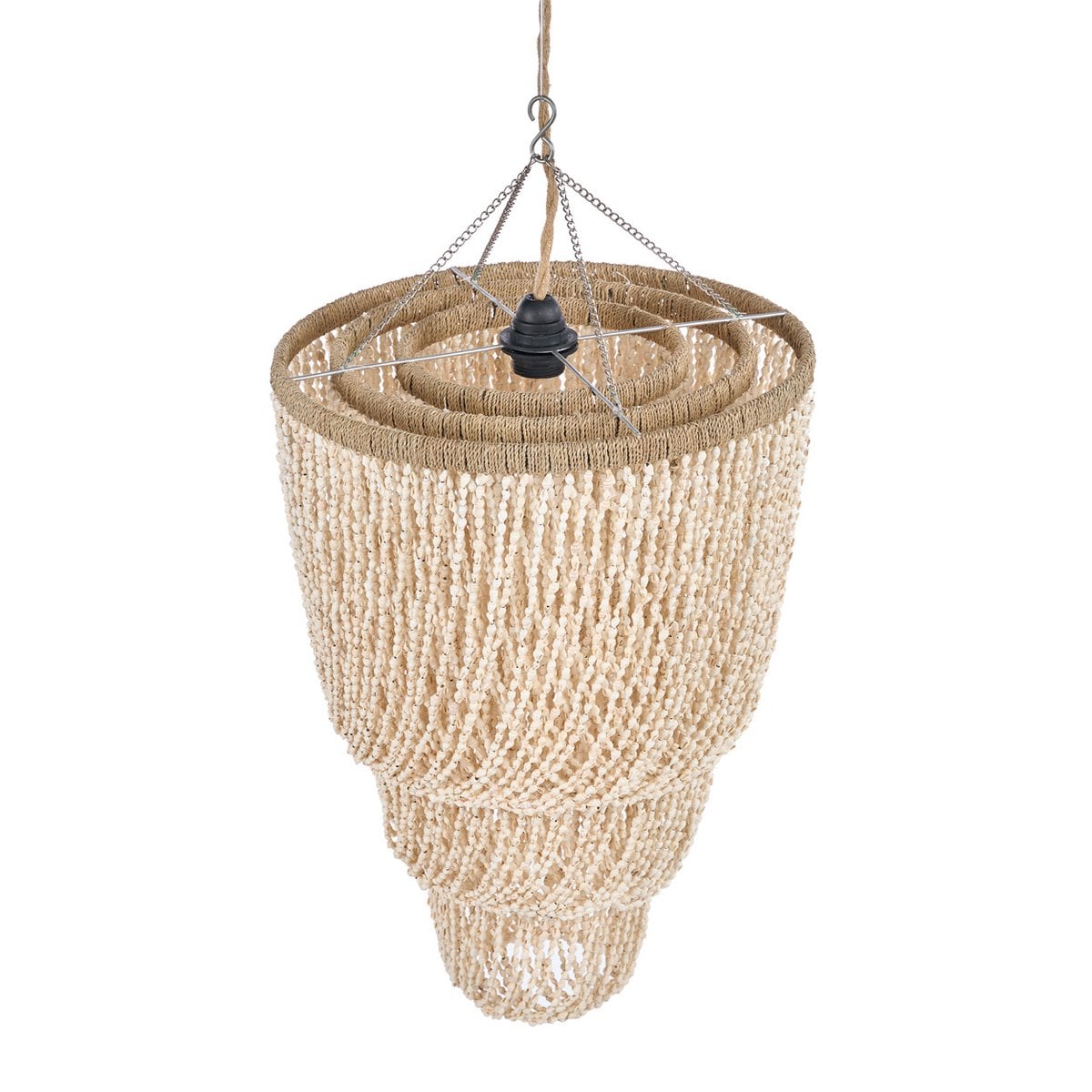 Lustre Coquille Lagon - Naturel - M