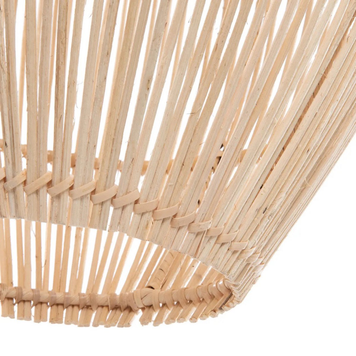 Suspension en rotin Zuri – Naturel – L | Bazar Bizar