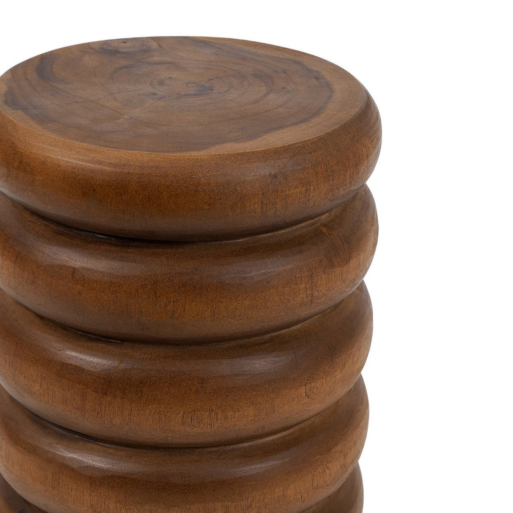 Tabouret Umiko en bois naturel – 45 cm