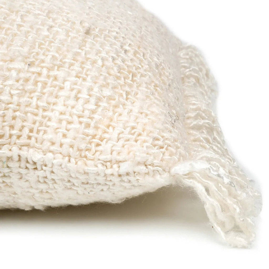 Housse de coussin traversin en coton Oh My Gee – Crème – 35×100cm | Bazar Bizar