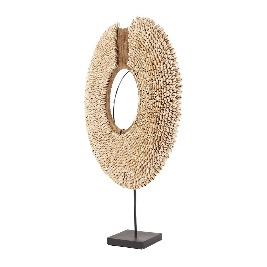 Shell Réunion sur support – décoration en coquillages naturels, 48 cm