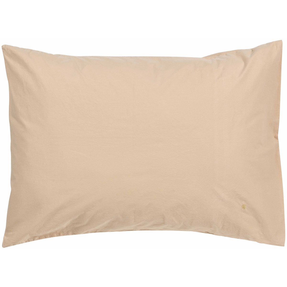 Céleste Muscade Coton bio Taie d’oreiller 50 × 70 cm