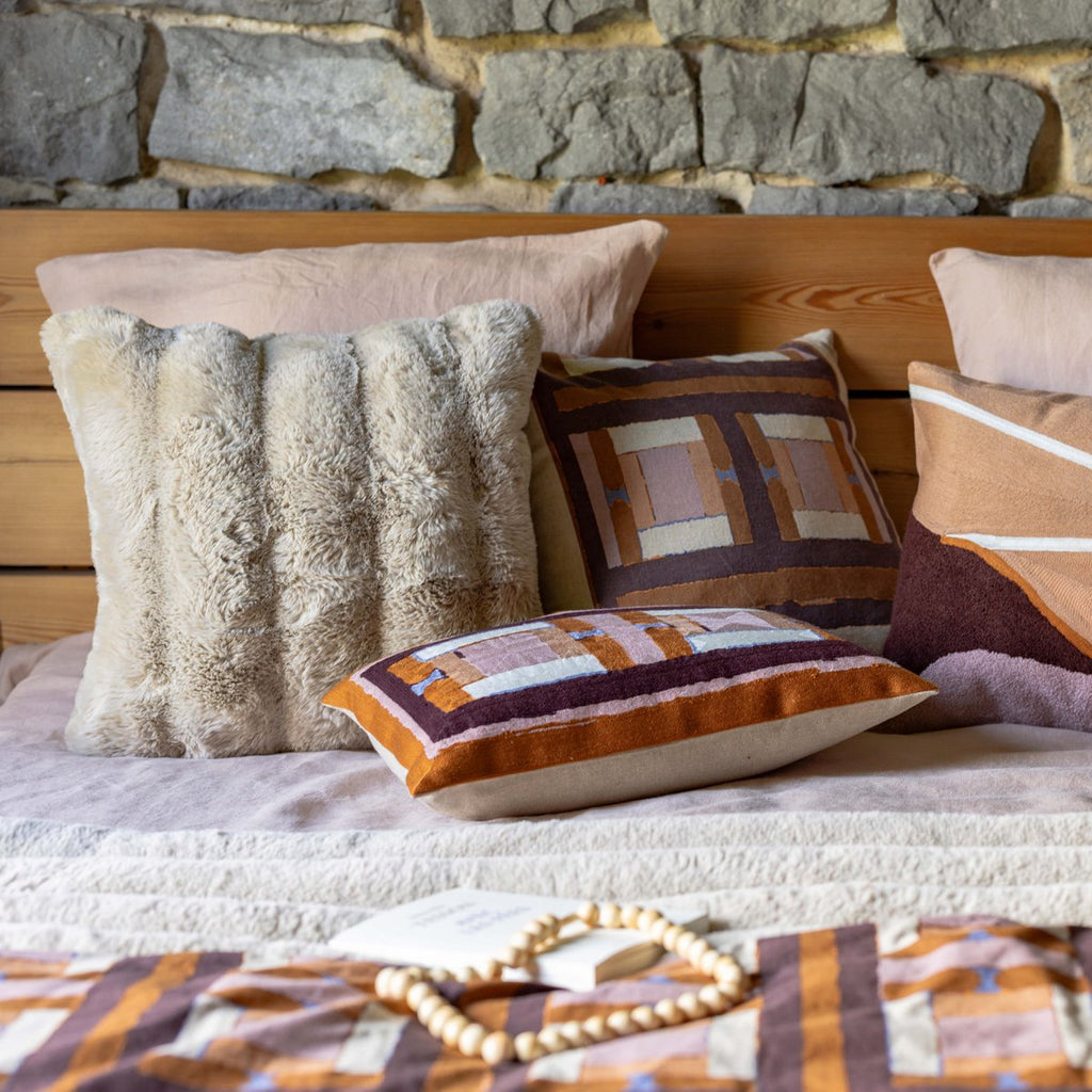 Coussin Astrid Naturel 45 x 45