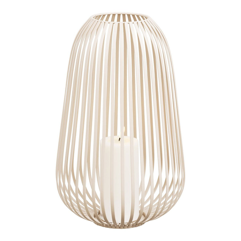 Lanterne Stoense Grande - Métal Beige, Ø24,5x40 cm