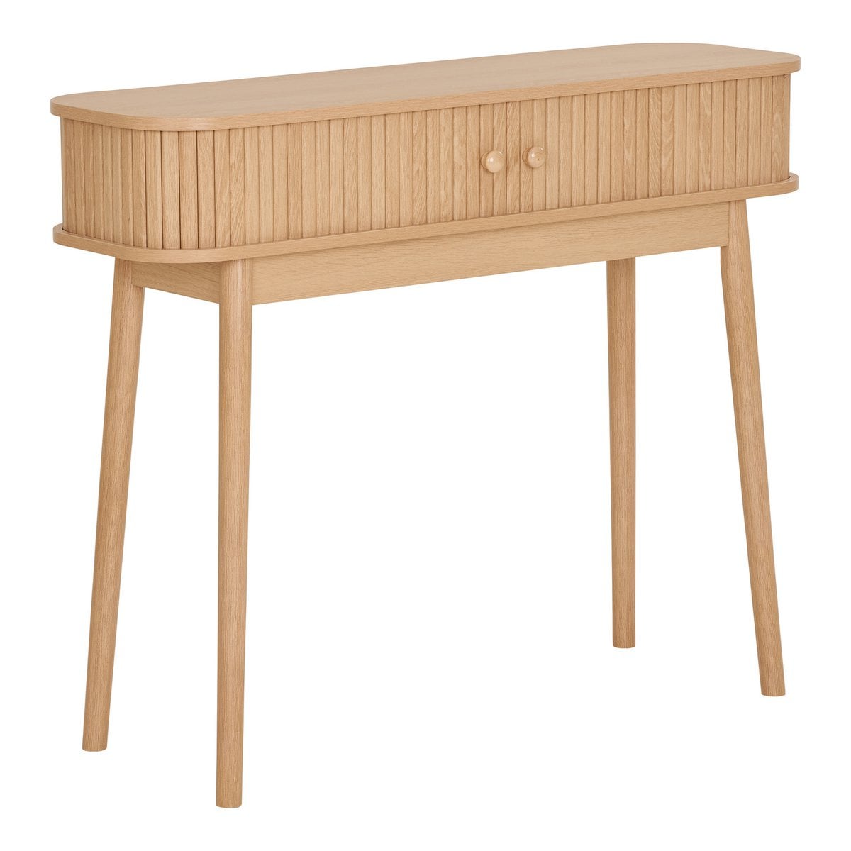 Console Nikko - MDF & Pin Naturel, 100x30x80,5 cm
