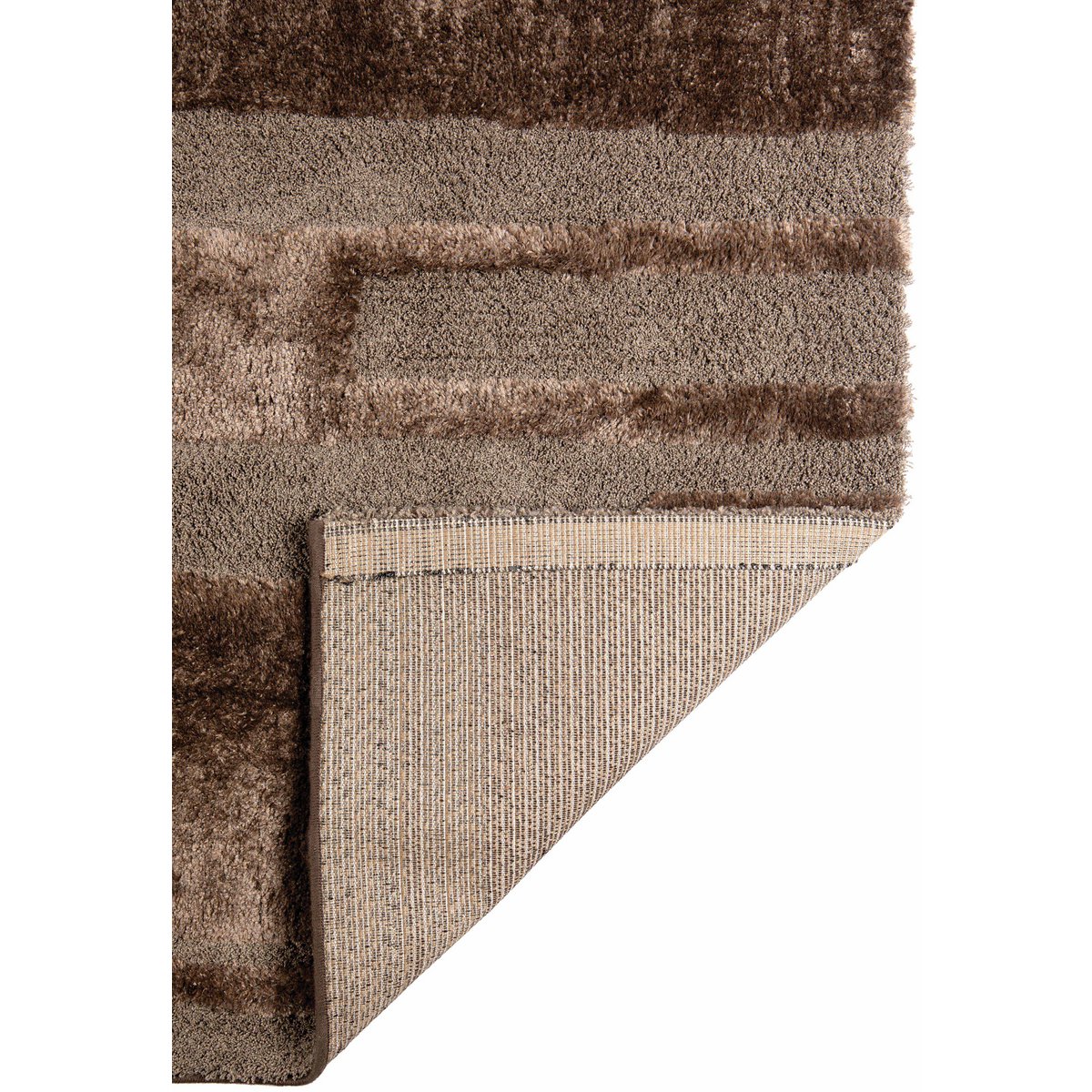 Tapis recyclé Louka Noisette 200 × 290 cm