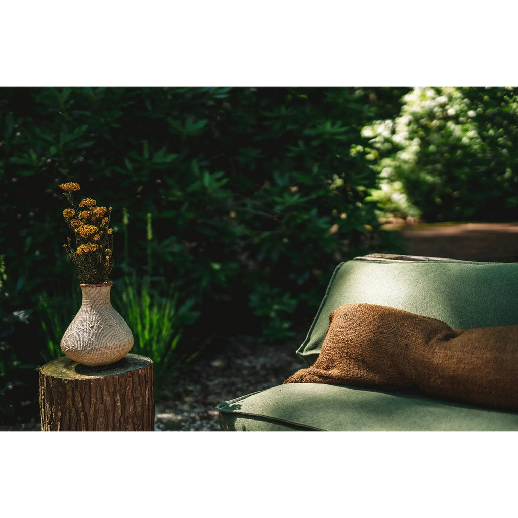 Housse de coussin traversin en coton Oh My Gee – Marron – 35×100cm | Bazar Bizar