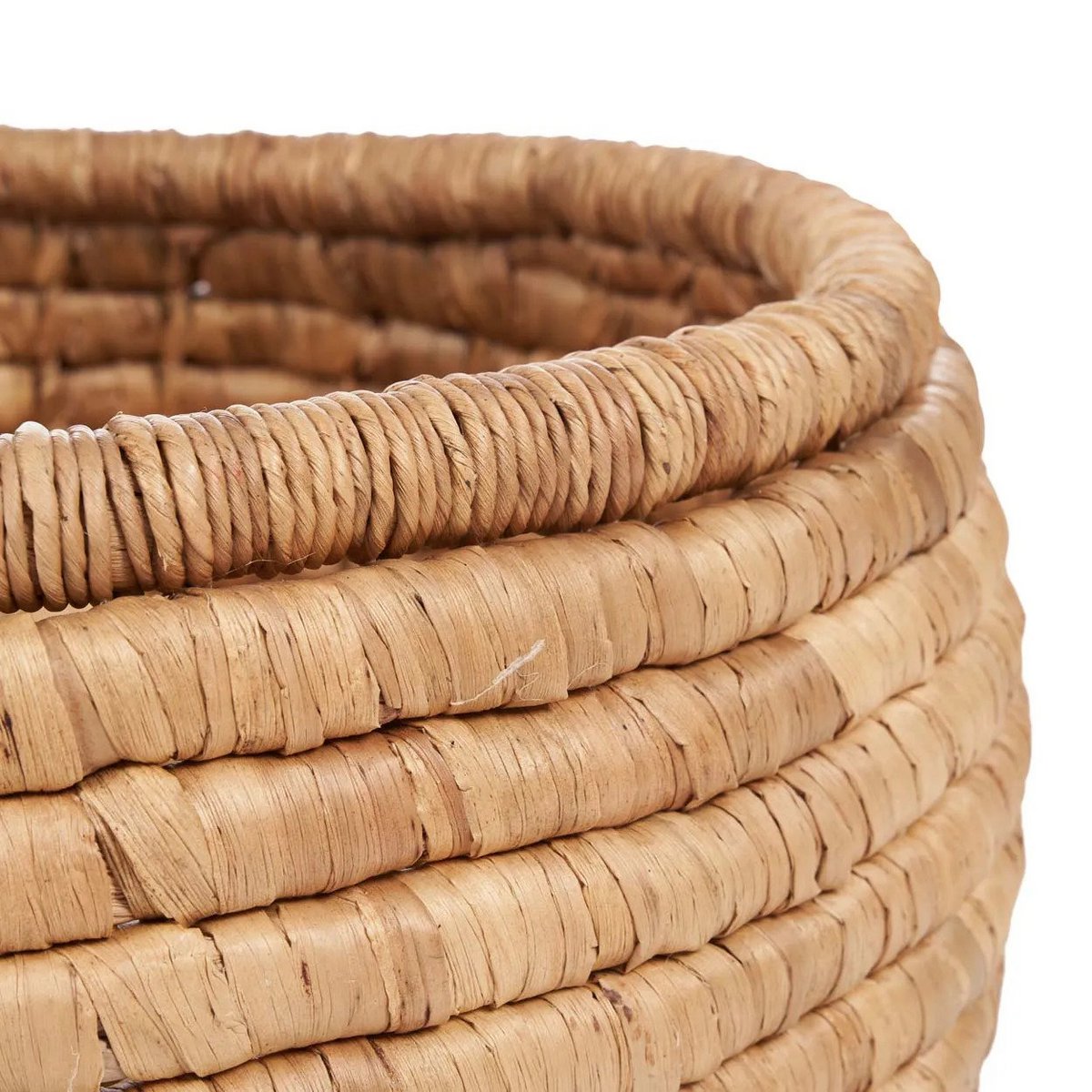 Panier de rangement en feuille de bananier Sarvatah – Naturel | Bazar Bizar