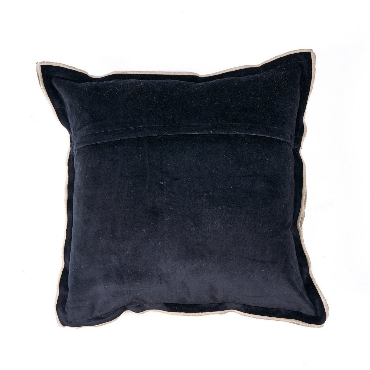 Housse de Coussin The Nordic Stripe - Noir Naturel - 50x50