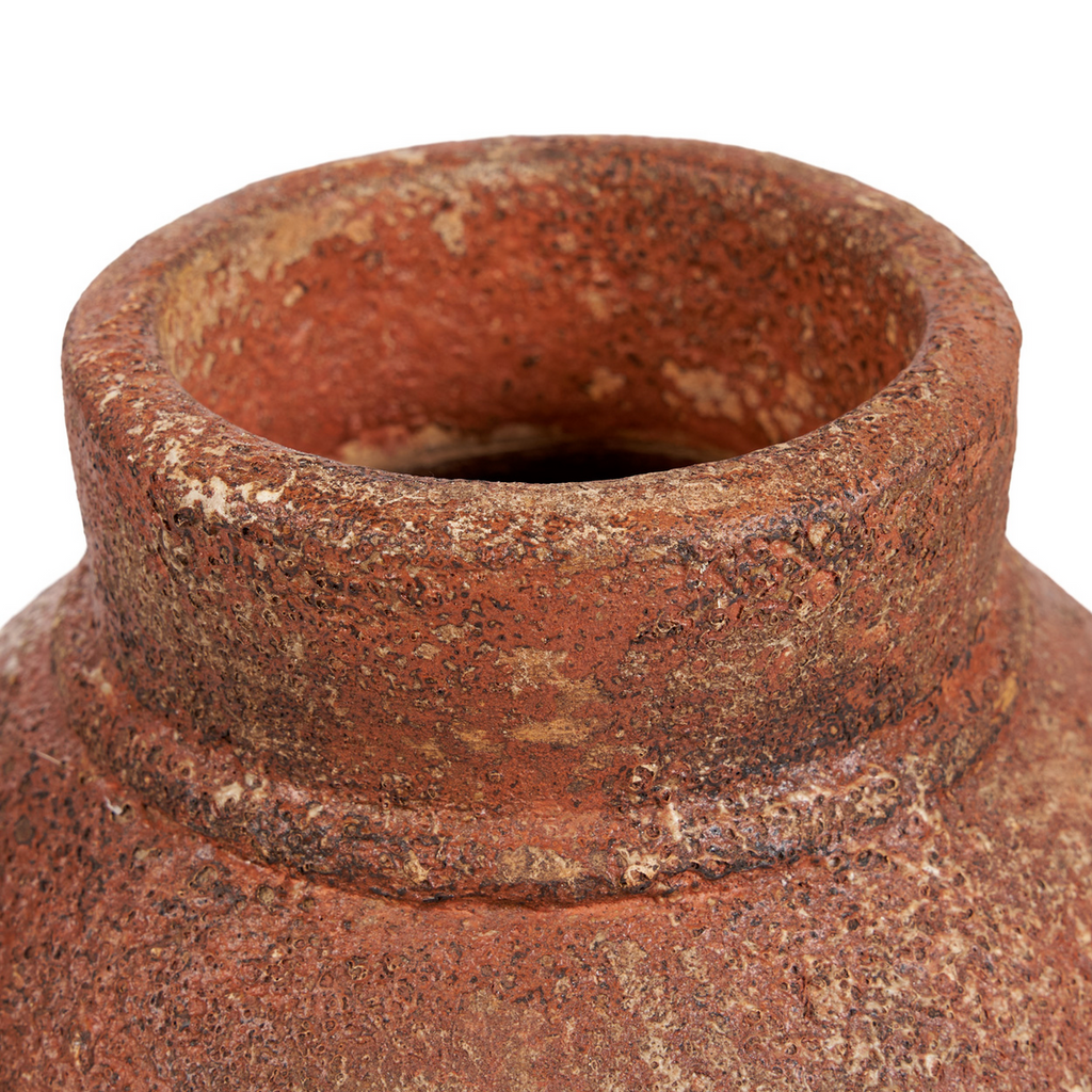 Vase Amphora Rustica en terre cuite 40 cm