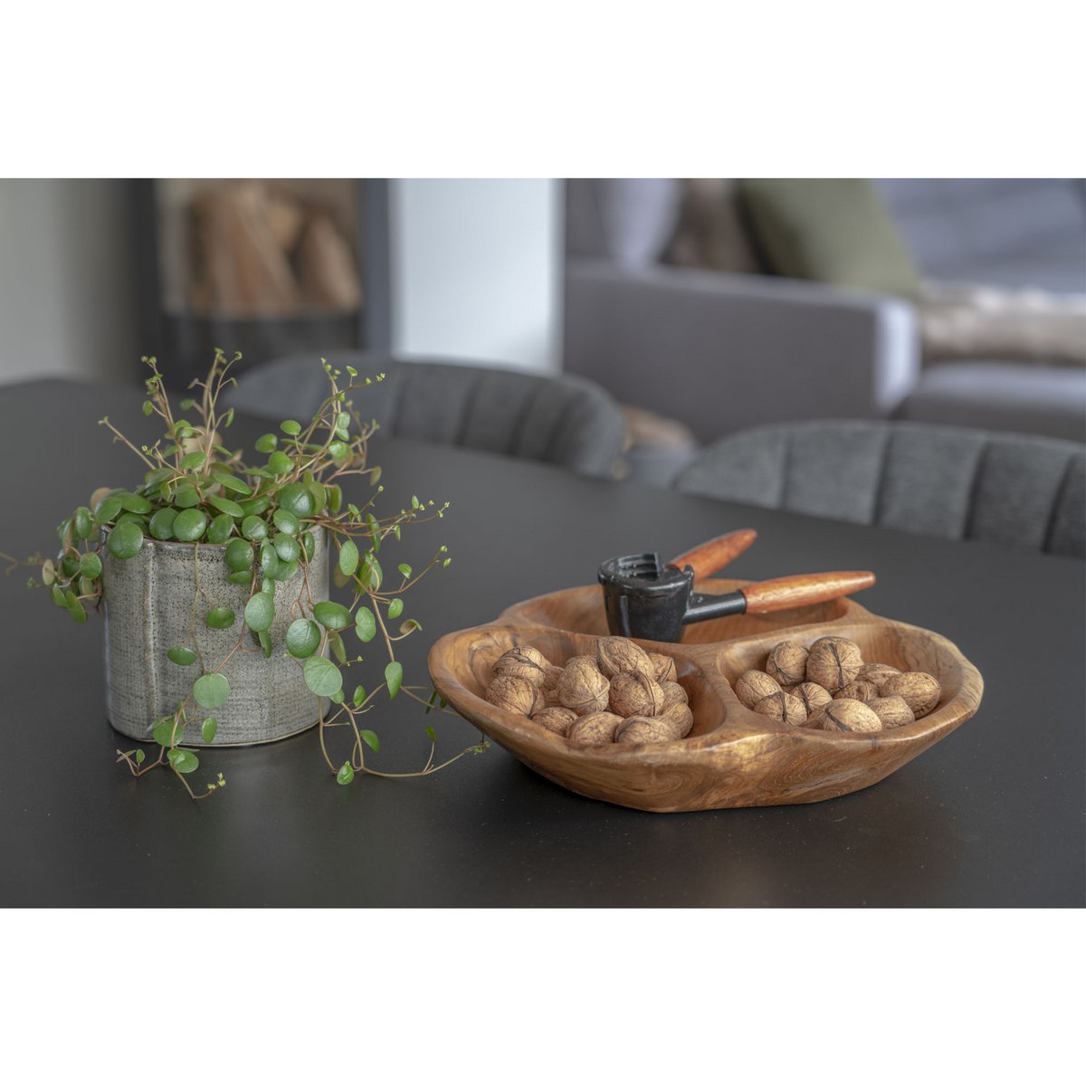 Bol Nola en teck naturel Ø30 cm