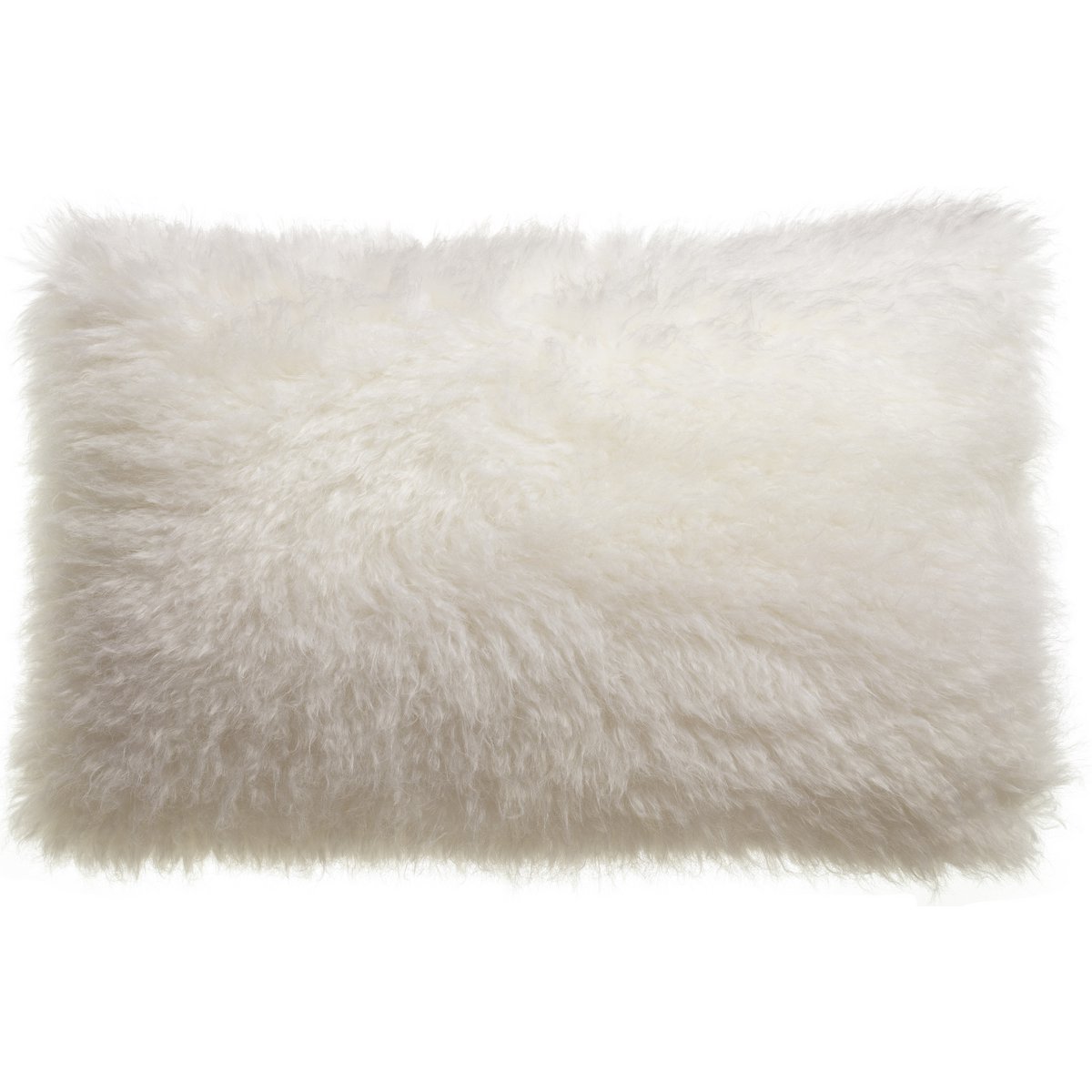 Coussin Betani Neige rectangulaire 40 × 65 cm
