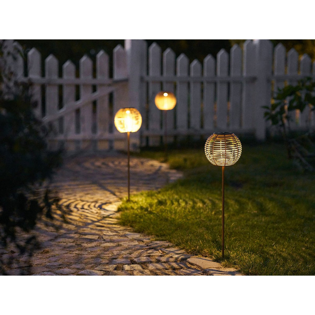 Lampe solaire Carlisle – Naturel