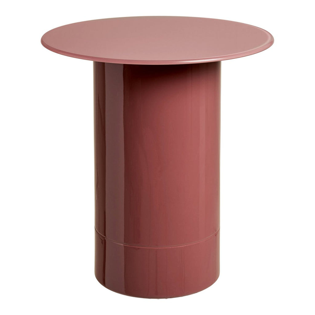 Table d’appoint Florens rose terreux – Ø 45 × 51 cm