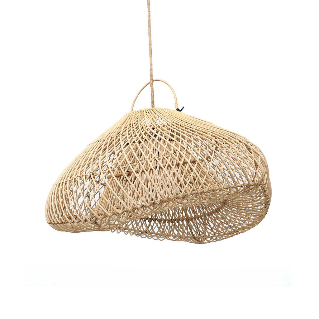 Suspension en rotin The Cloud – Naturel – M | Bazar Bizar