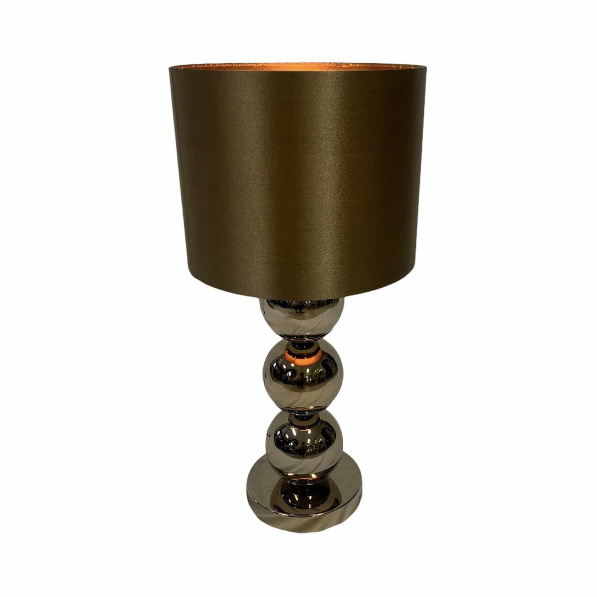 Lampe à poser Mini Bulb Sépia – Socle en marbre – H 53 cm