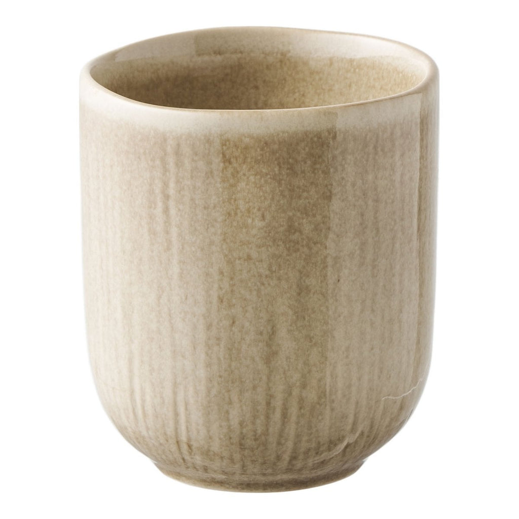 Tasse Viola, céramique, beige, ø8x9,5 cm, lot de 4