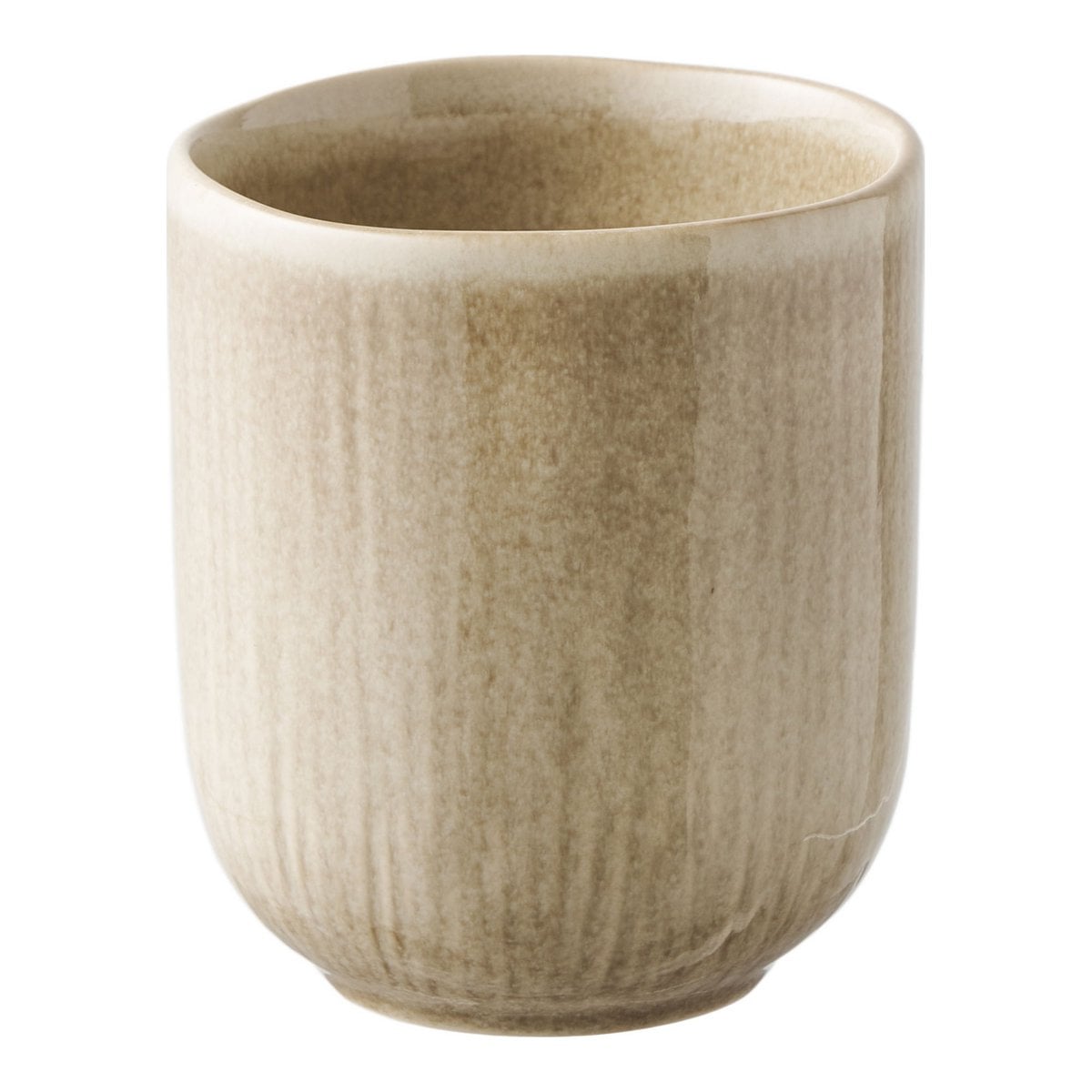 Tasse Viola, céramique, beige, ø8x9,5 cm, lot de 4