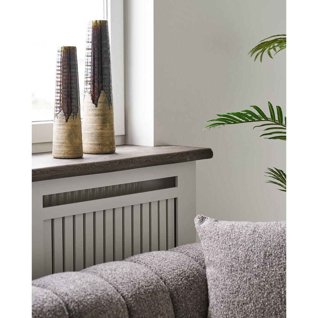 Vase en céramique – Marron élancé