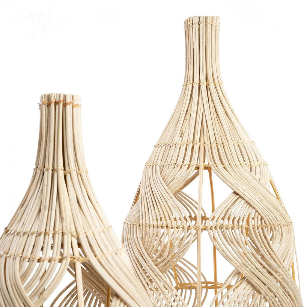 Suspension en rotin Garaffa – Naturel – L | Bazar Bizar