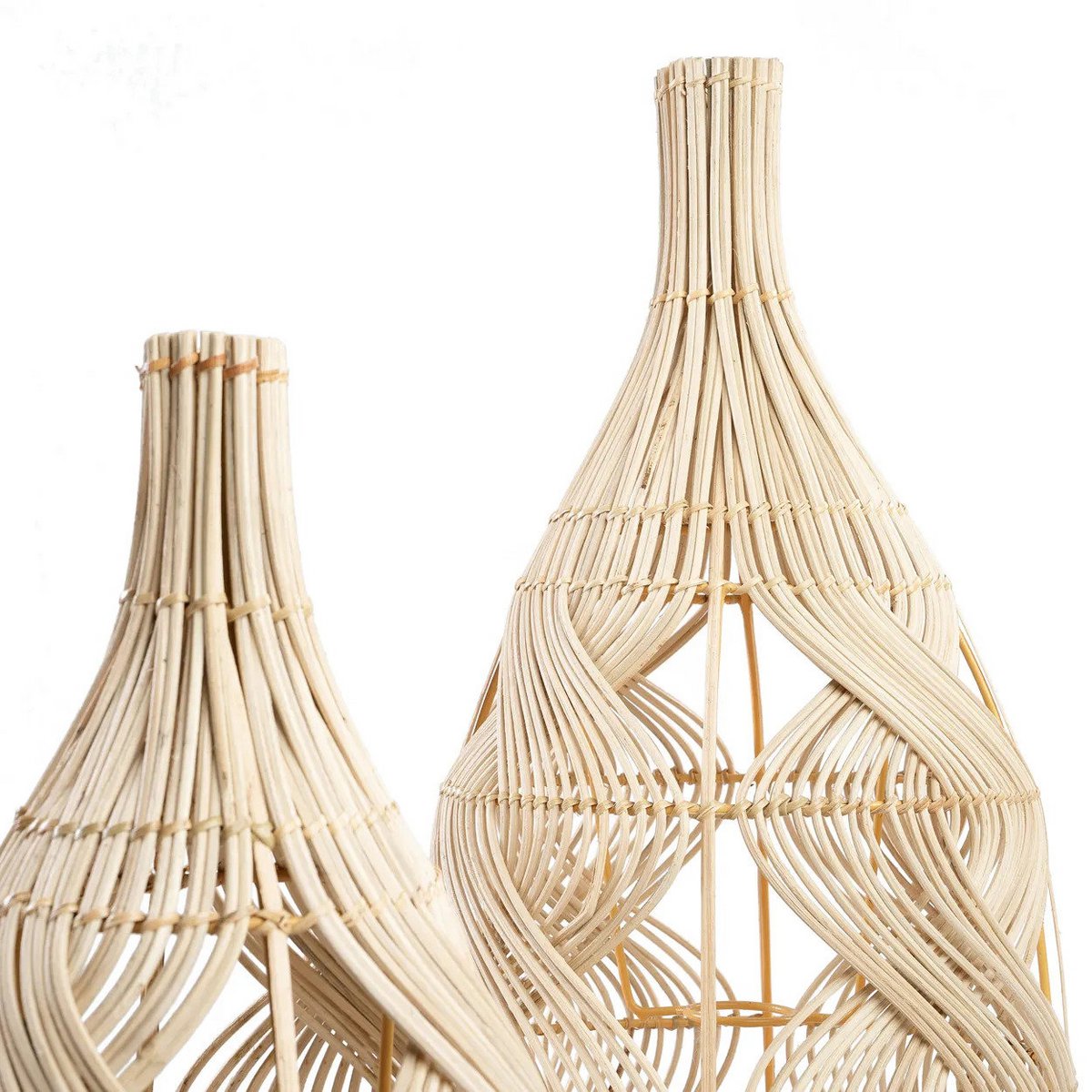 Suspension en rotin Garaffa – Naturel – L | Bazar Bizar