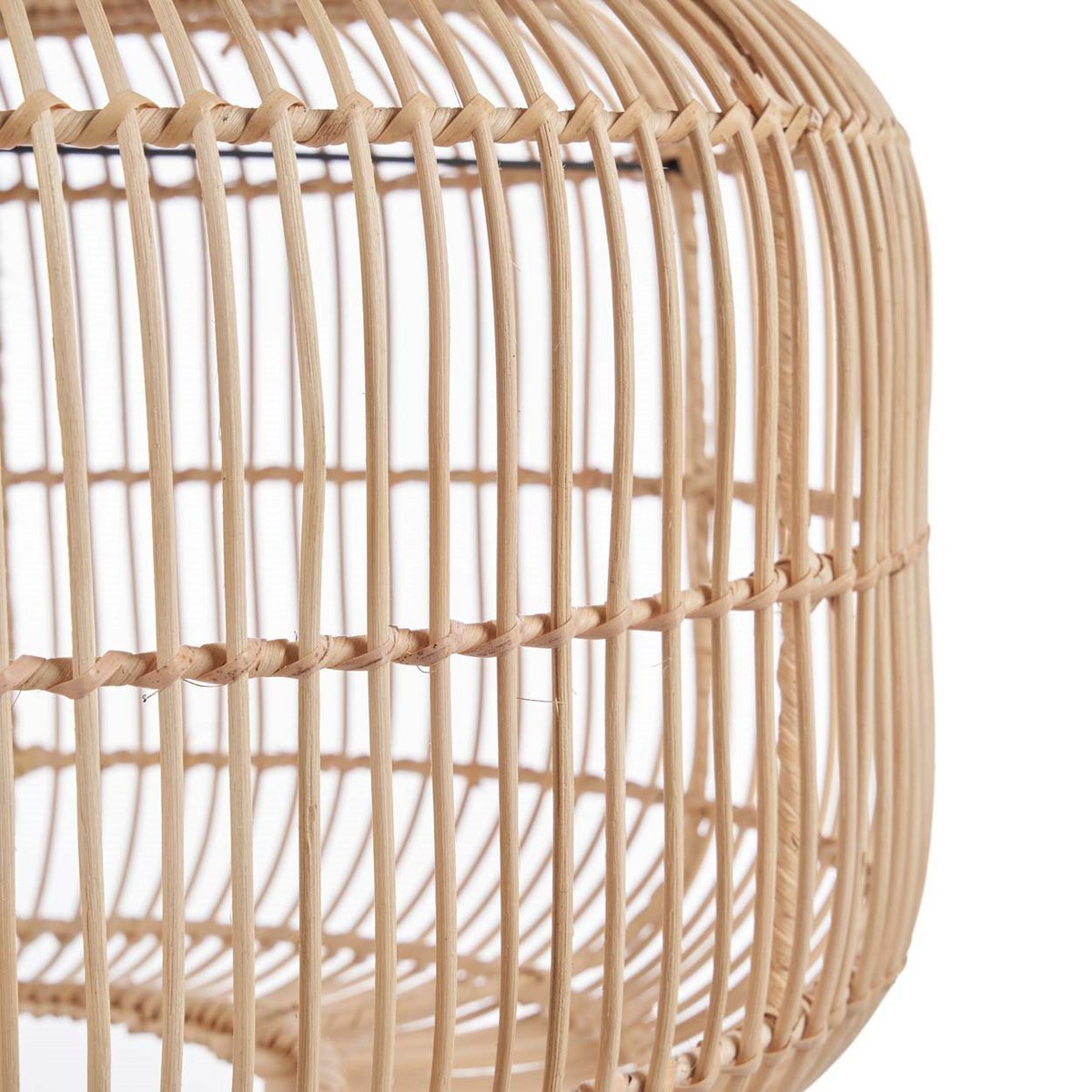 Suspension en rotin Arun – Naturel – L | Bazar Bizar