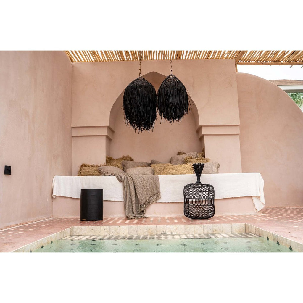 Le Tabouret Tribe - Noir Naturel