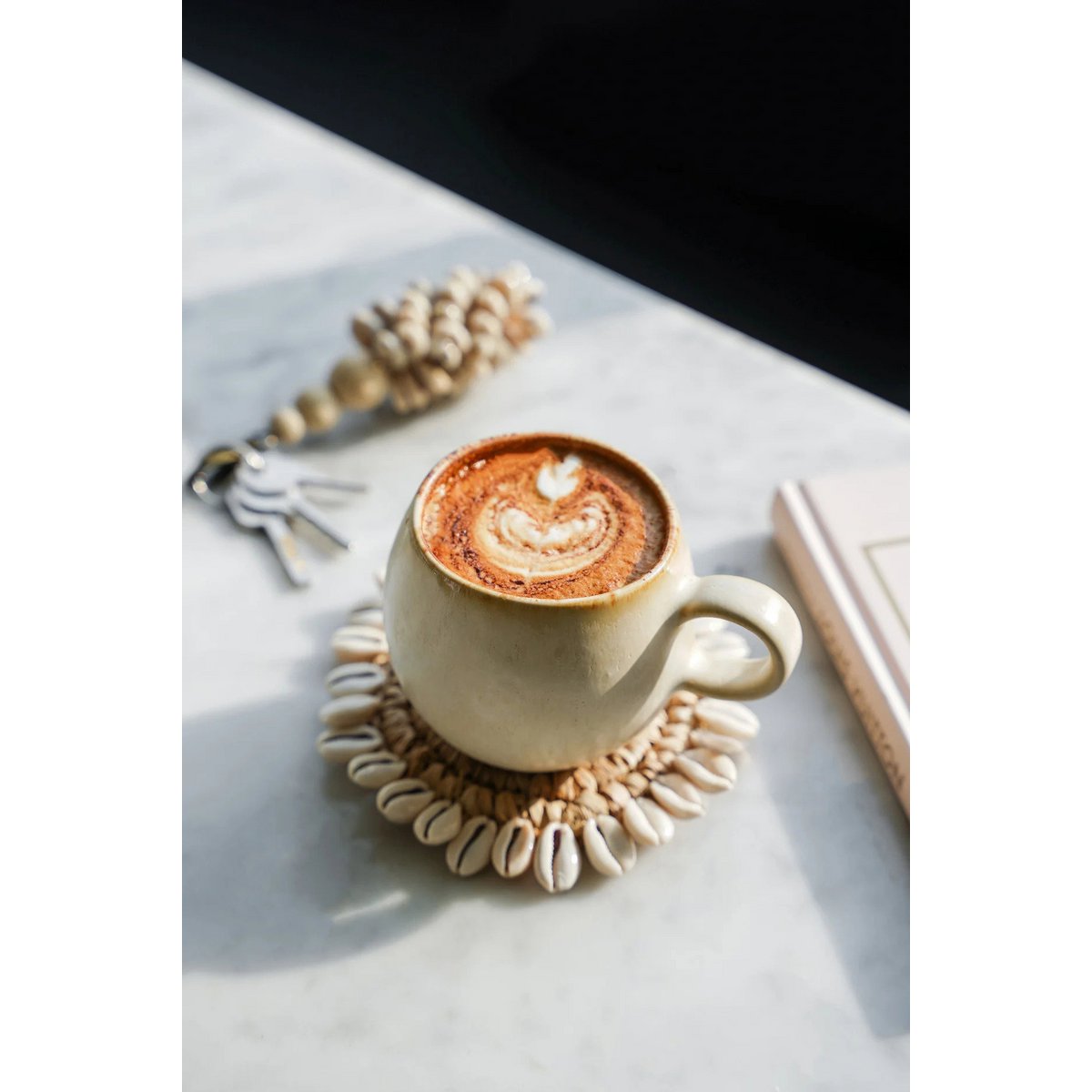 Mug en grès Cascais – Blanc – M | Bazar Bizar