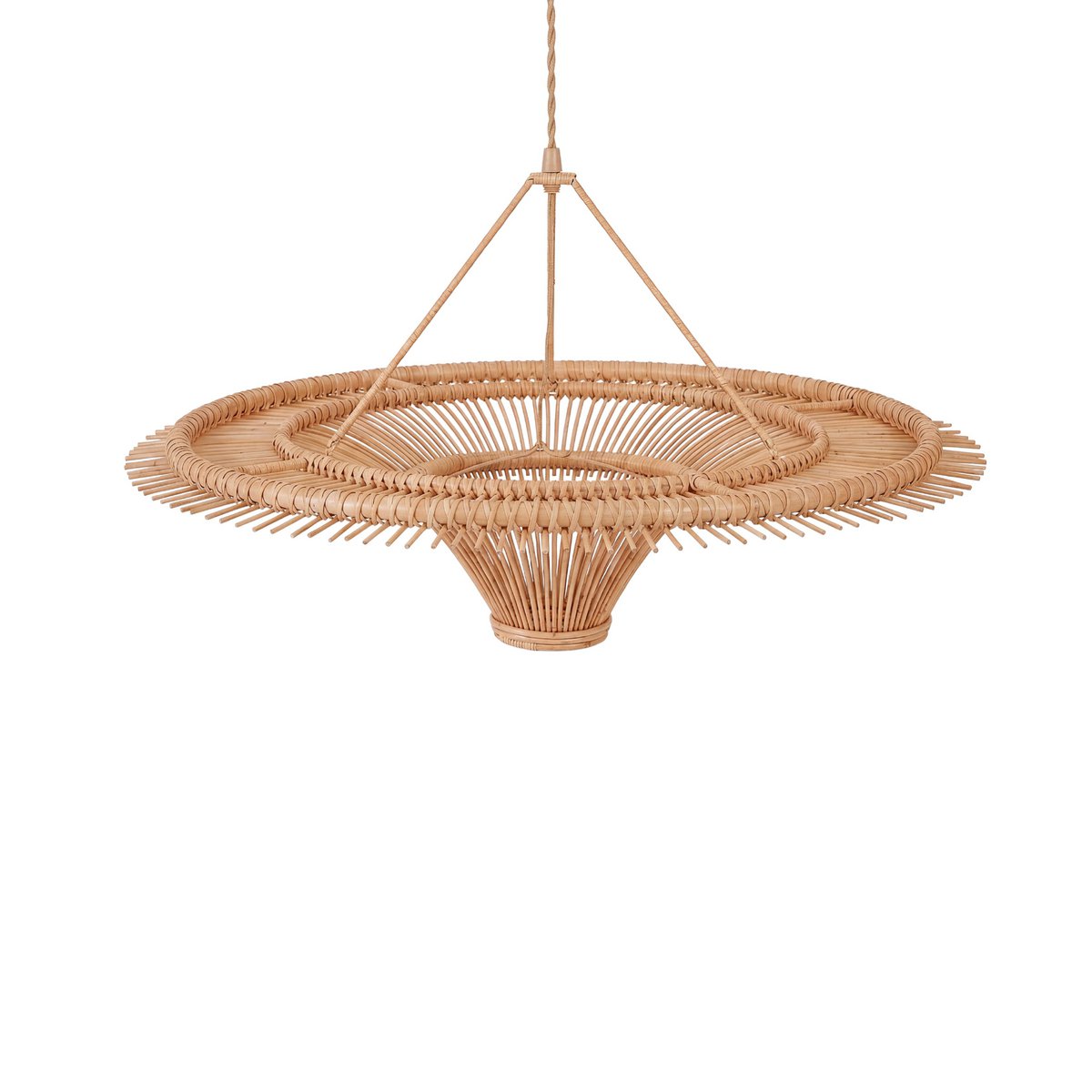 Suspension en rotin Ciel – Naturel – L | Bazar Bizar