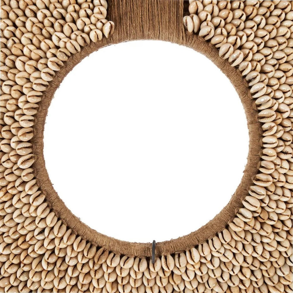 Shell Réunion sur support – décoration en coquillages naturels, 48 cm