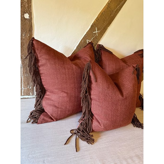 Coussin décoratif fait main Cassy 50x50