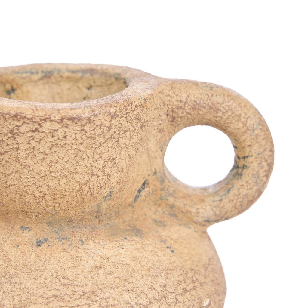 Vase Earthen Balance sable en terre cuite 18 cm