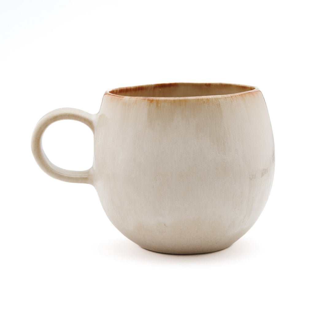 Mug en grès Cascais – Bleu Glaçage Artisanal – L | Bazar Bizar