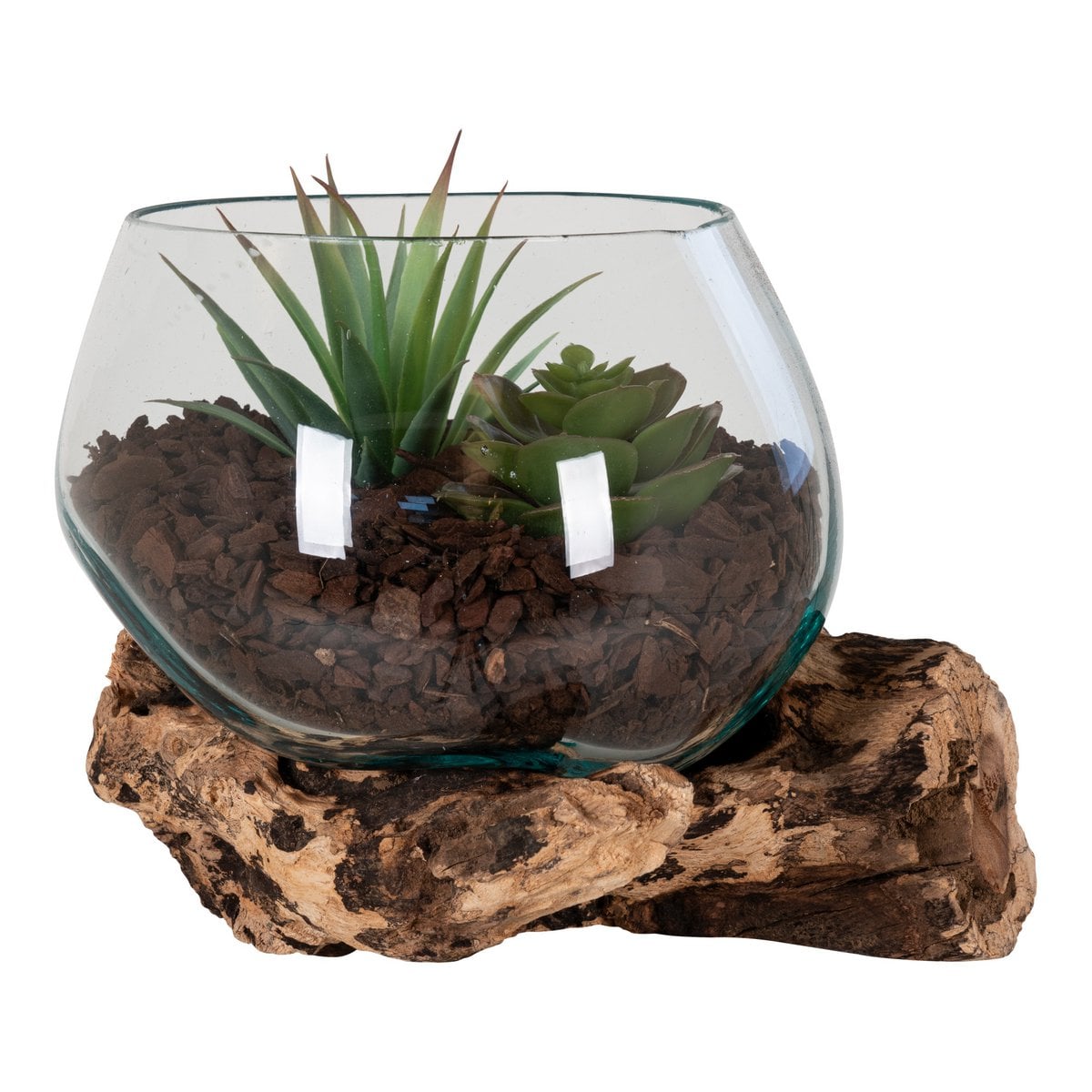 Vase Goutte d'Eau San Marino - Teck & Verre, 15x15 cm