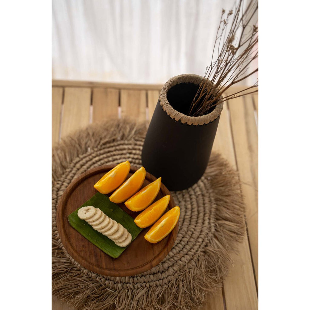 Set de table en herbes marines et raphia – Naturel | Bazar Bizar