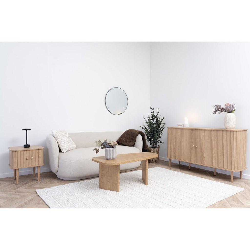 Buffet Nikko - MDF & Pin Naturel, 140x40x79 cm