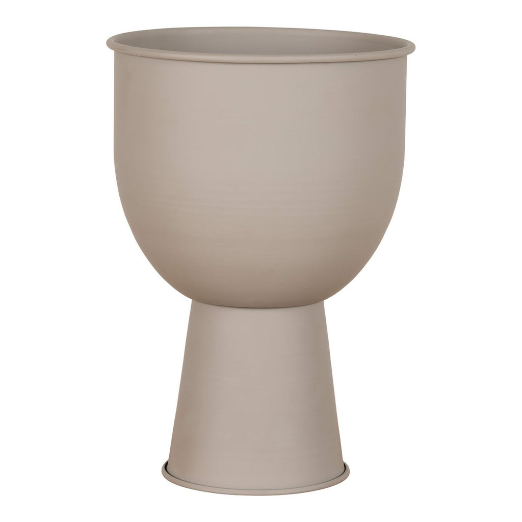 Pot de fleurs Amalfi – Acier sable