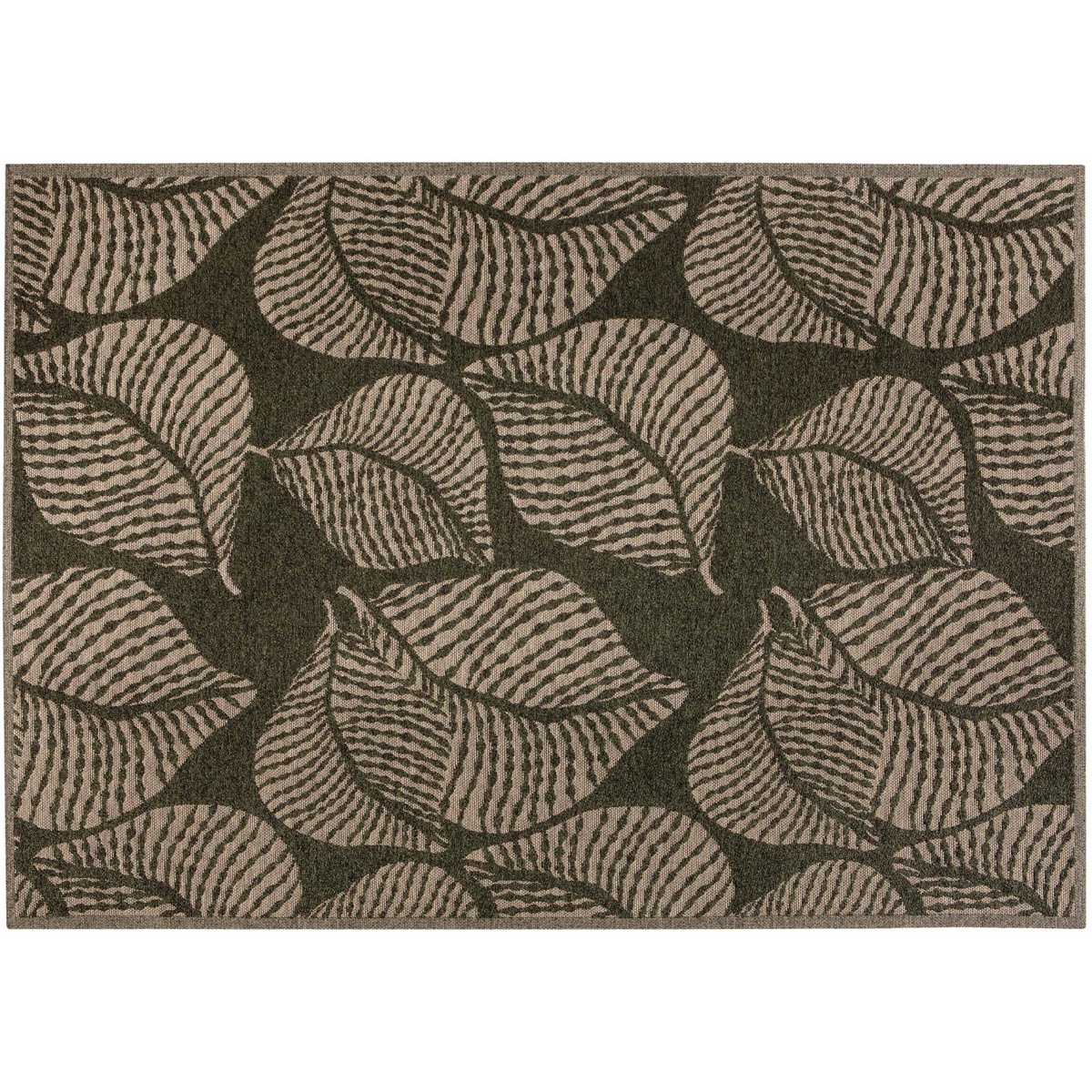 Tapis recyclé Flora outdoor Eucalyptus 200 x 290